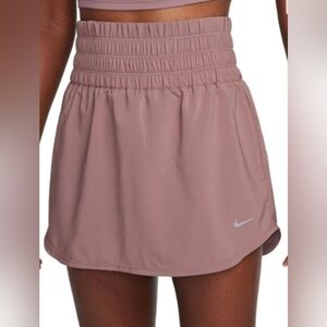 Nike One Dri- Fit Ultra High Waisted Skort - XXL - Smokey Mauve